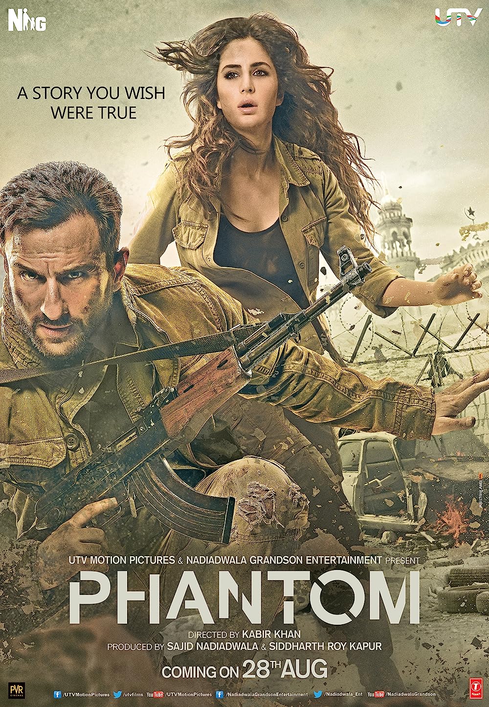 Phantom 2015 Hindi Movie 720p-480p HDRip ESub Download