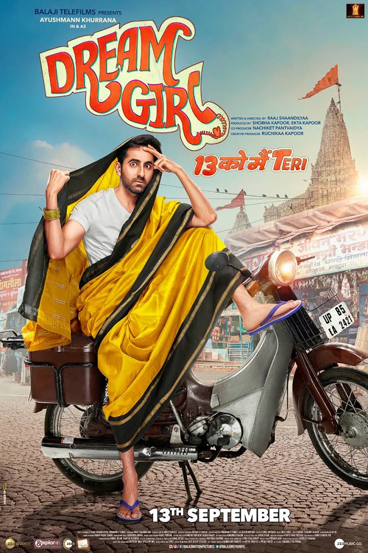 Dream Girl (2019) Hindi 1080p-720p-480p HDRip x264 AAC 5.1 ESubs Full Bollywood Movie