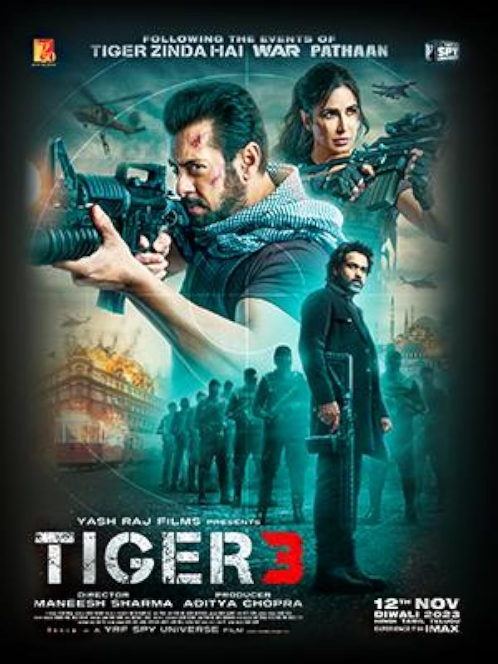 Tiger 3 2023 Hindi Movie 1080p-720p-480p PreDVDRip Download