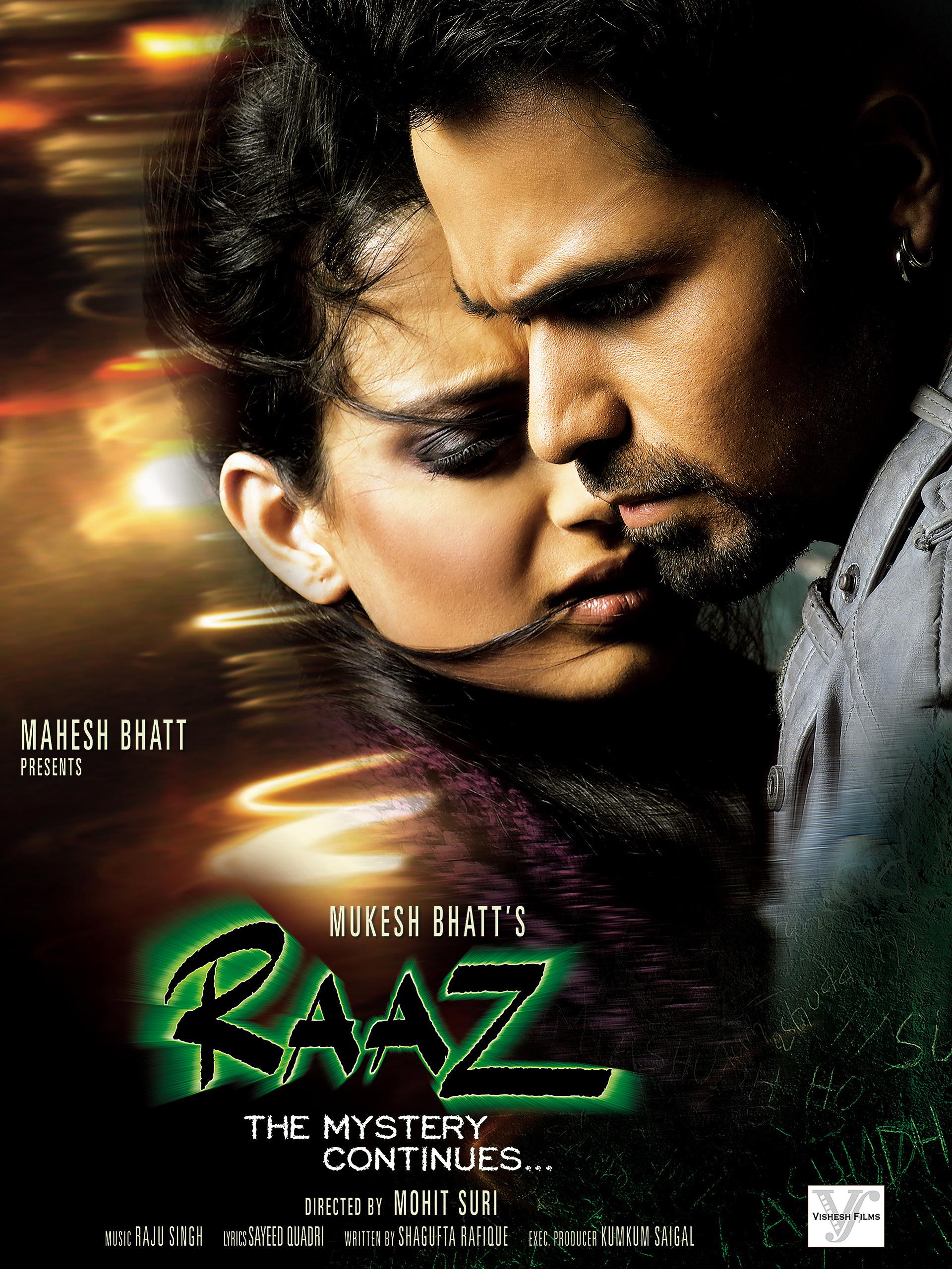 Raaz The Mystery Continues 2009 Hindi Movie 720p-480p HDRip ESub Download