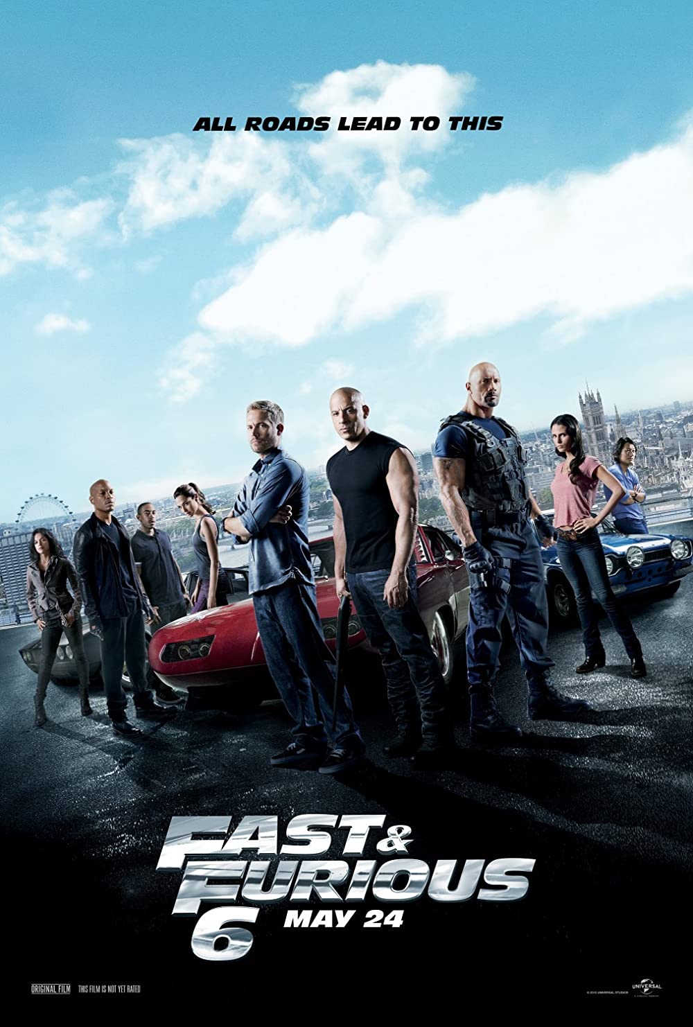 Fast & Furious 6 2013 Hindi ORG Dual Audio 1080p-720p-480p BluRay ESub