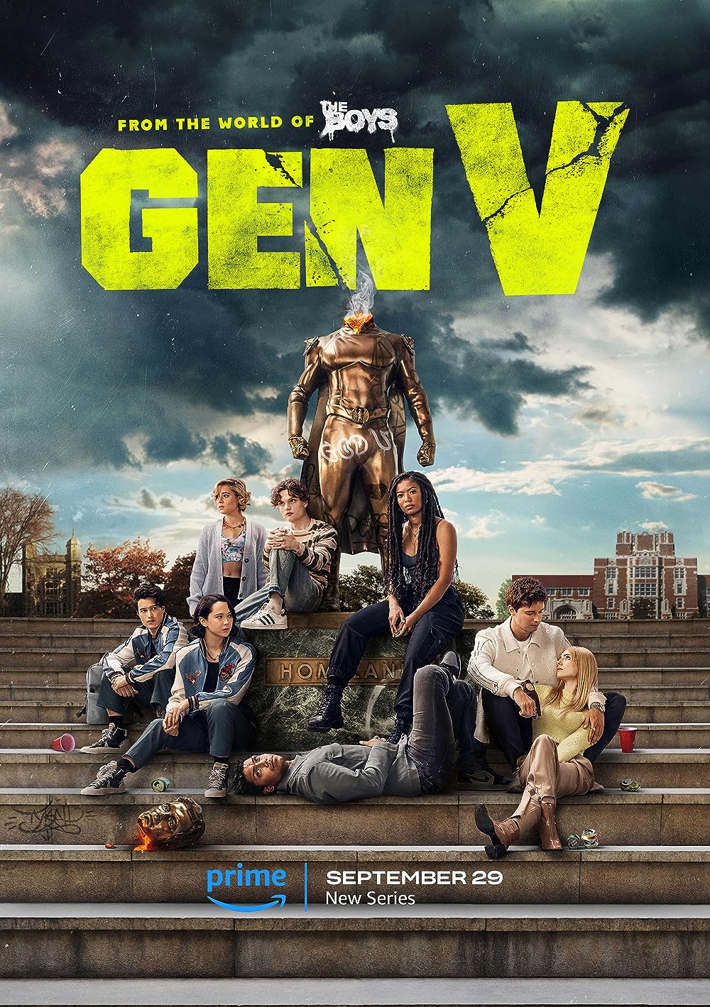 Gen V 2023 S01 EP01 TO EP04 Hindi Dubbed AMZN Series 1080p-480p HDRip Download