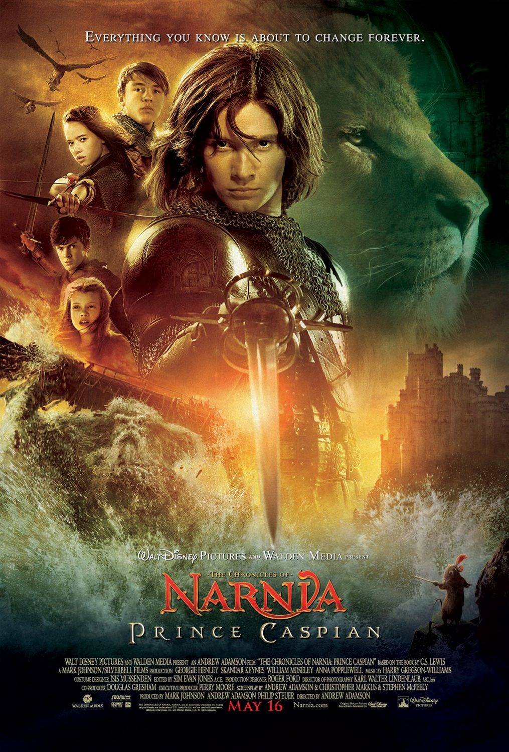 The Chronicles of Narnia Prince Caspian 2008 Hindi Dual Audio 1080p-720p-480p BluRay MSub Download