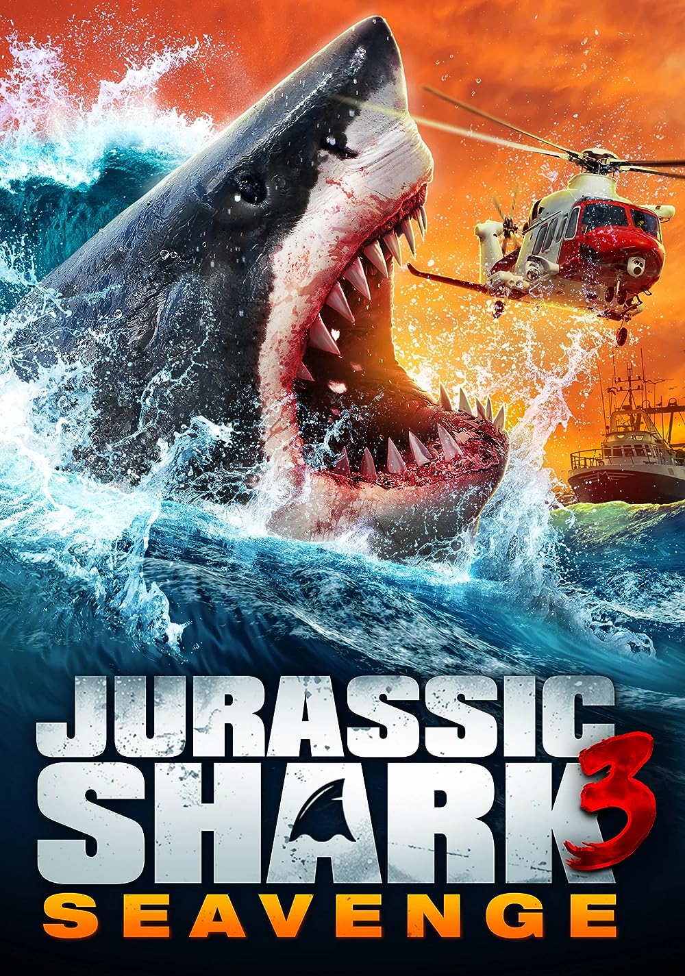 Jurassic Shark 3 Seavenge 2023 English 1080p-720p-480p HDRip ESub Download