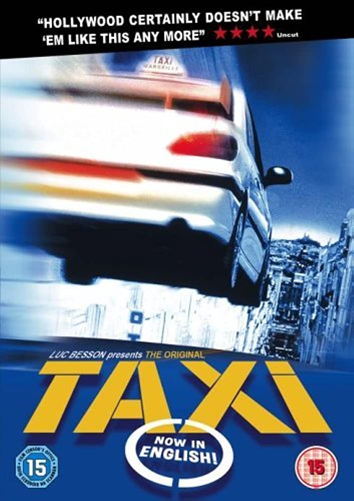 Taxi (1998) 1080p-720p-480p BluRay Hollywood Movie ORG. [Dual Audio] [Hindi or French] x264 ESubs
