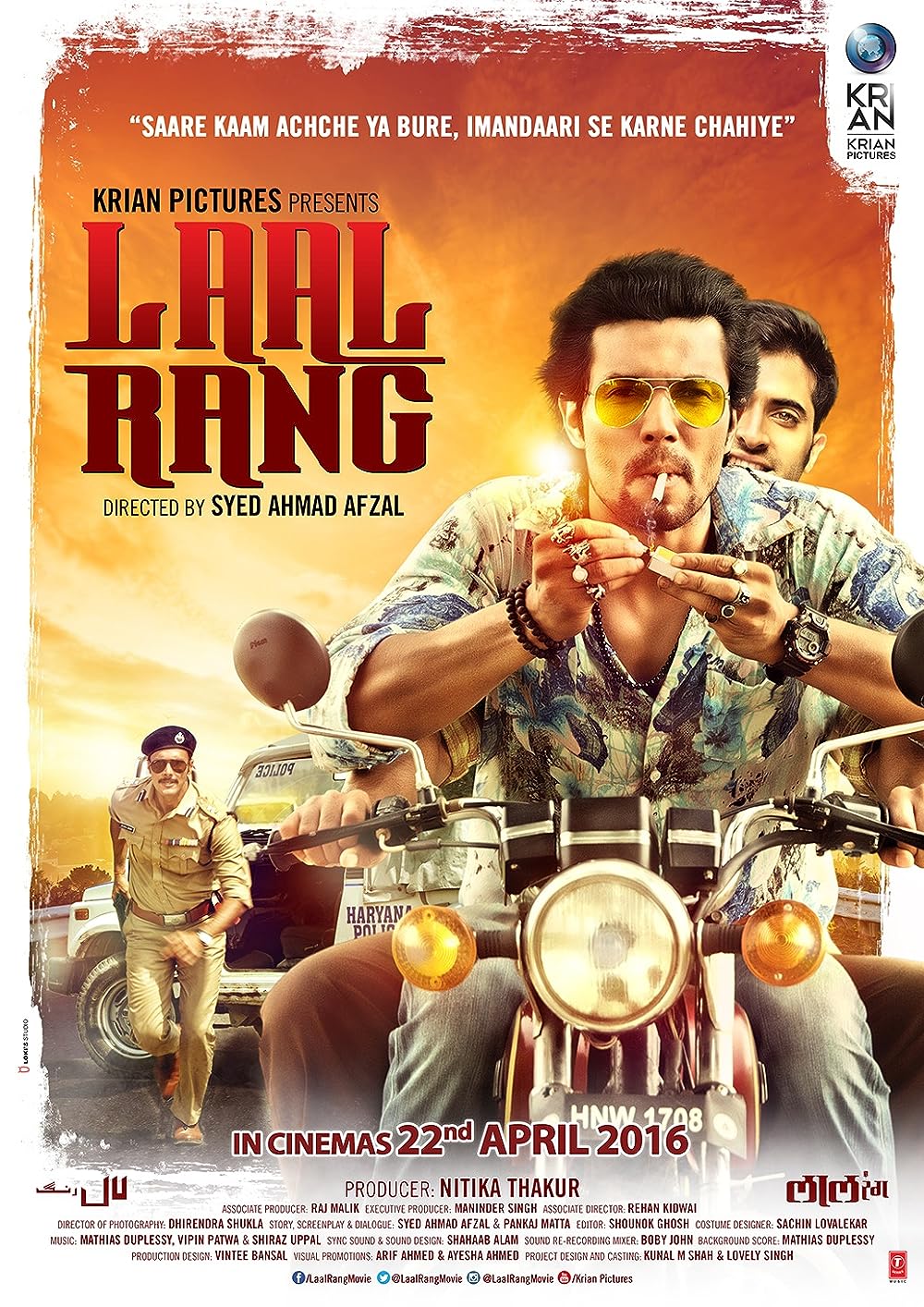 Laal Rang 2016 Hindi Movie 1080p-720p-480p HDRip Download