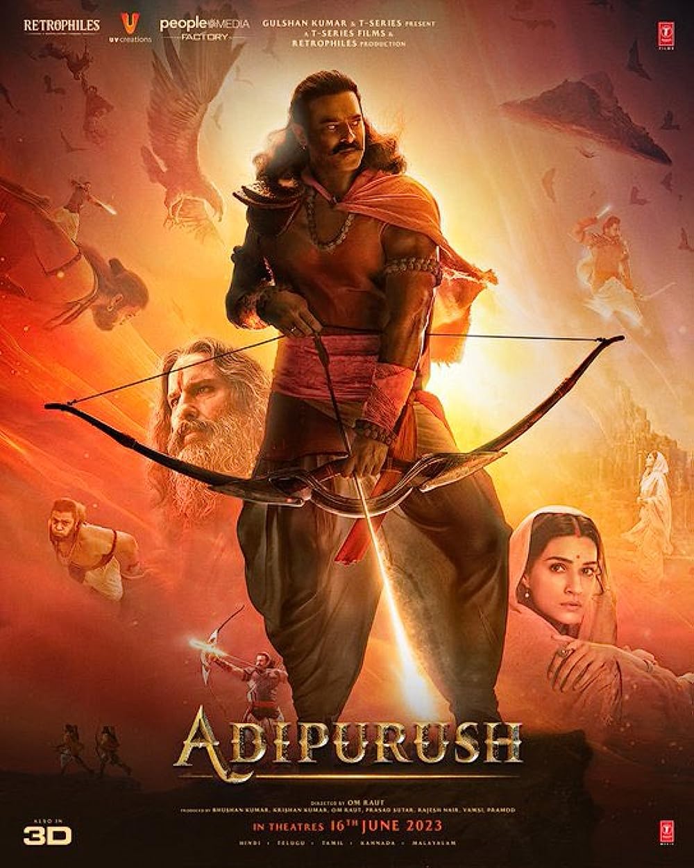 Adipurush 2023 Hindi Dubbed (Clean) 1080p-720p-480p HDRip 