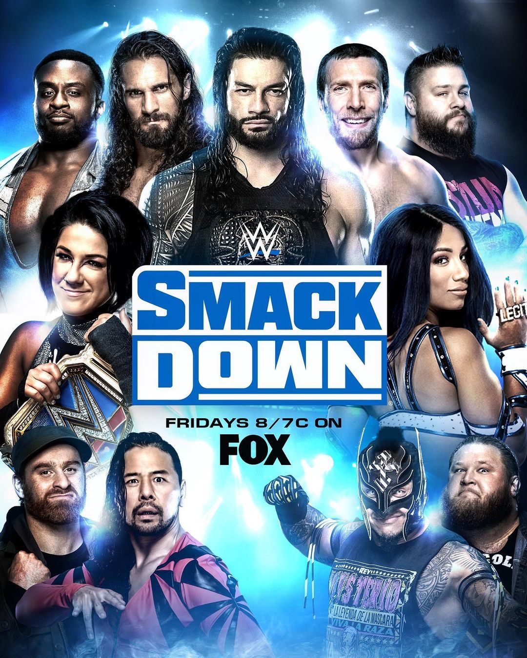 WWE Friday Night SmackDown (25 August 2023) English 720p HDRip 900MB Download