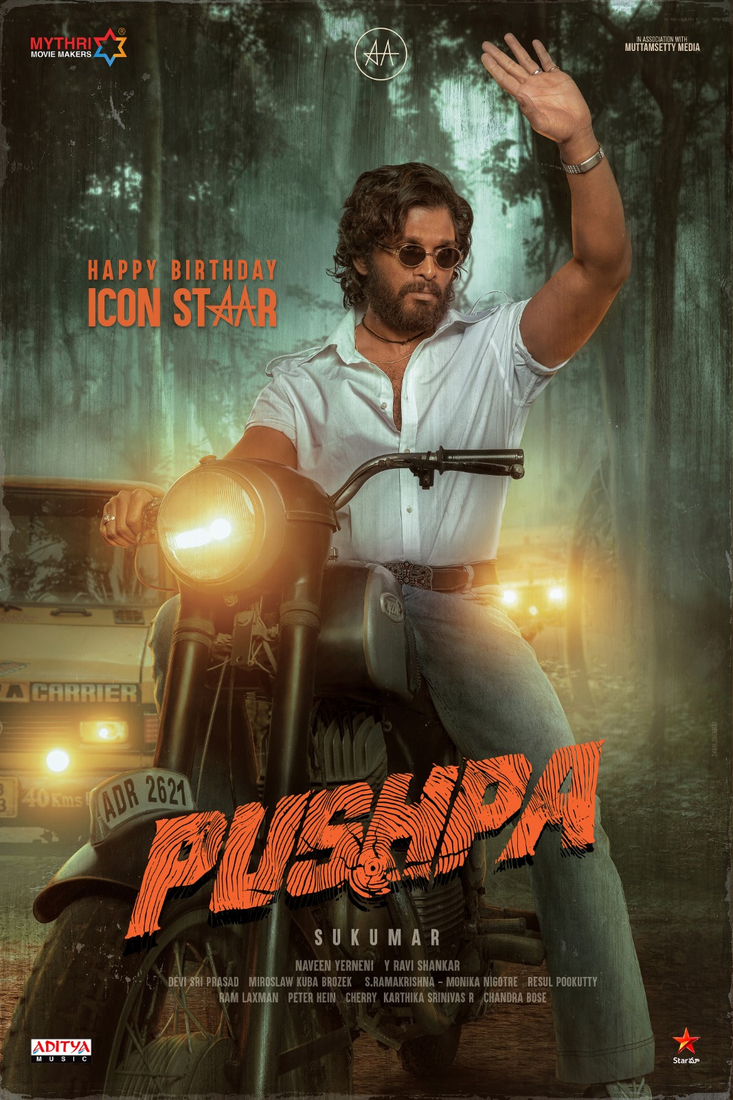 Pushpa The Rise 2021 Hindi Dubbed 720p-480p HDRip ESub Download