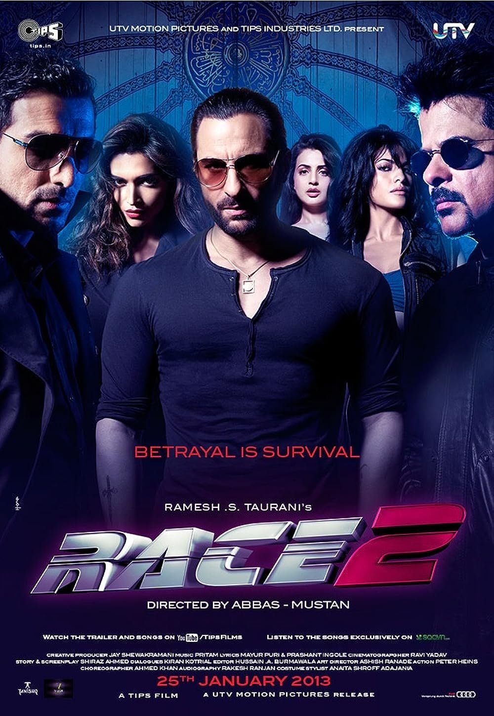Race 2 2013 Hindi 720p-480p BluRay Download