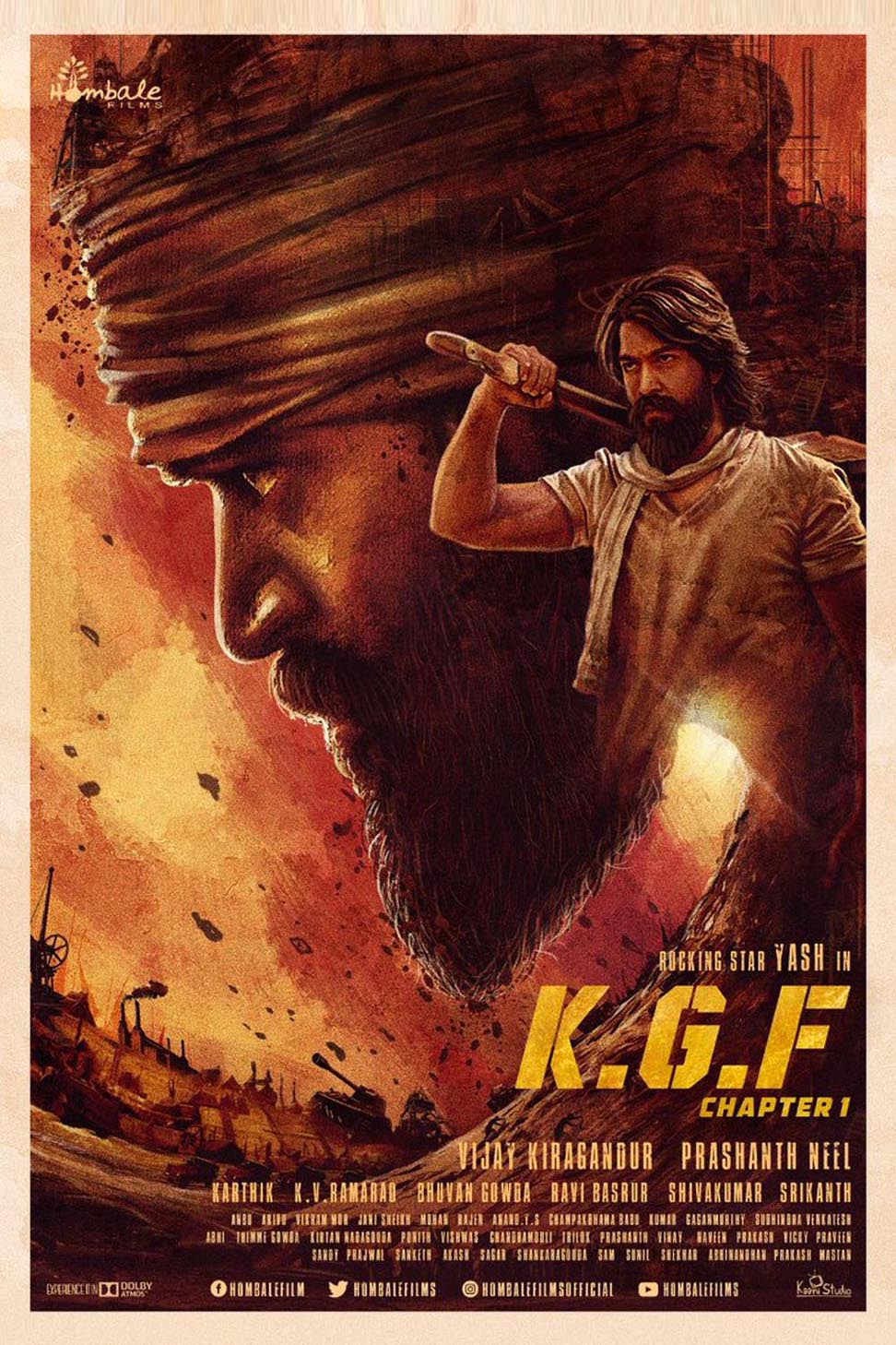 K.G.F Chapter 1 2018 Hindi Dubbed 1080p-720p-480p HDRip ESub Download