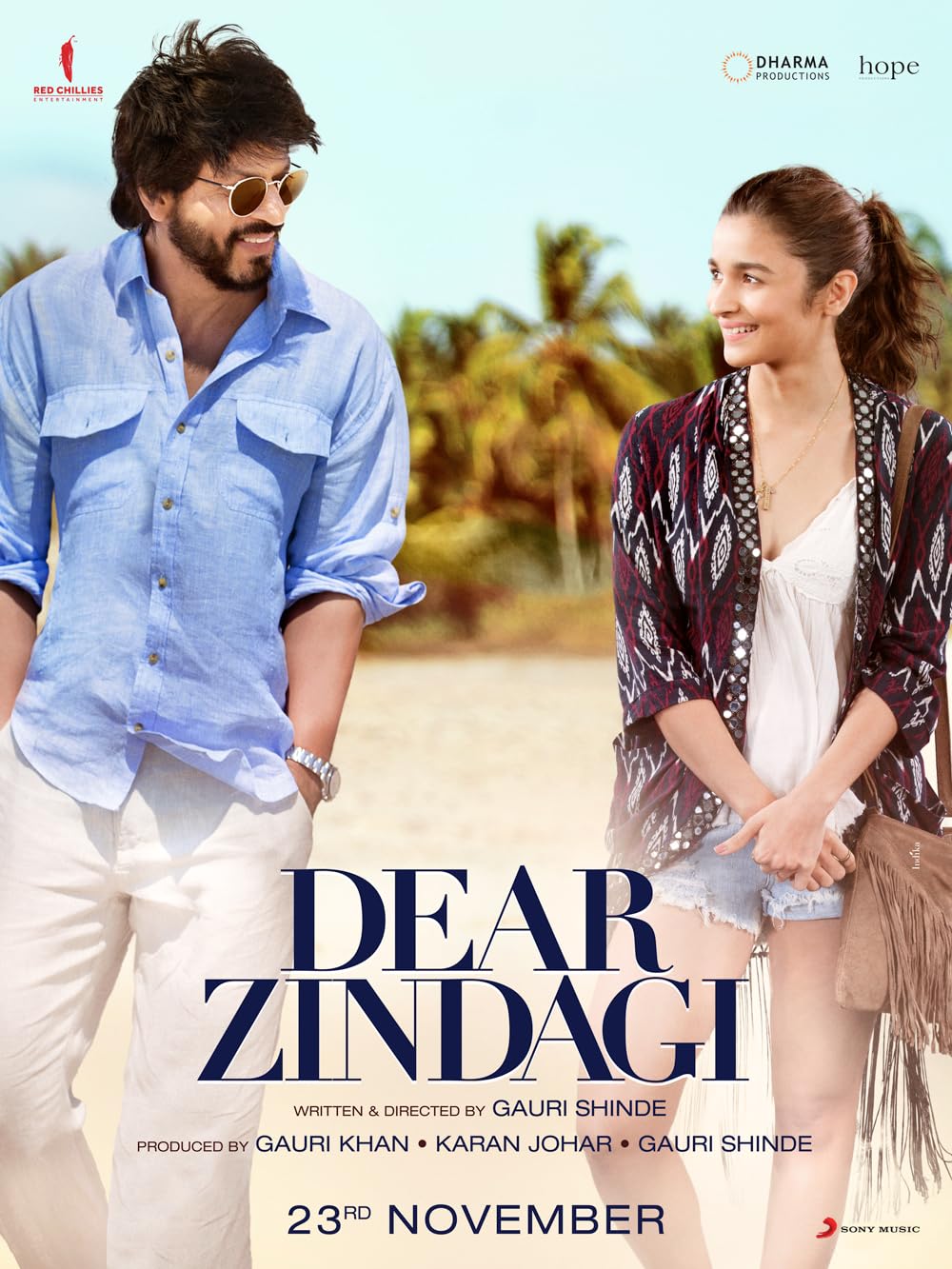 Dear Zindagi 2016 Hindi Movie 1080p-720p-480p BluRay Download