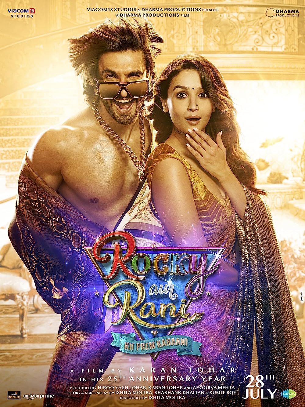 Rocky Aur Rani Kii Prem Kahaani 2023 Hindi Movie 1080p-720p-480p PreDVDRip Download